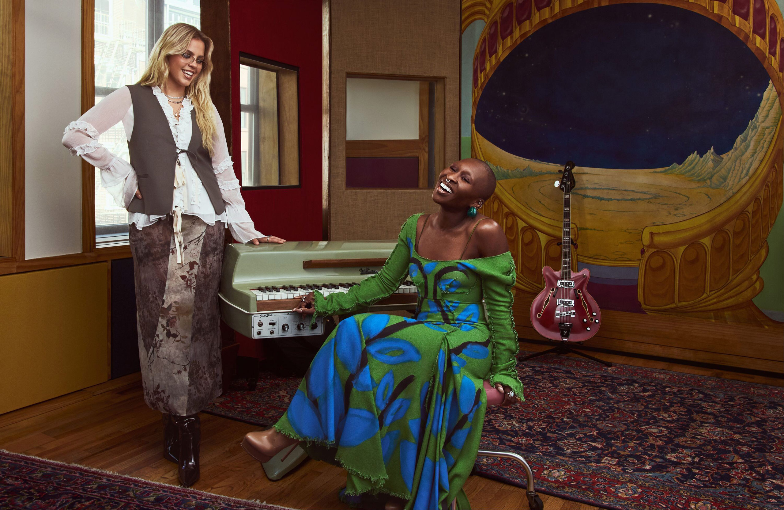 Reneé Rapp & Cynthia Erivo for “Rolling Stone”